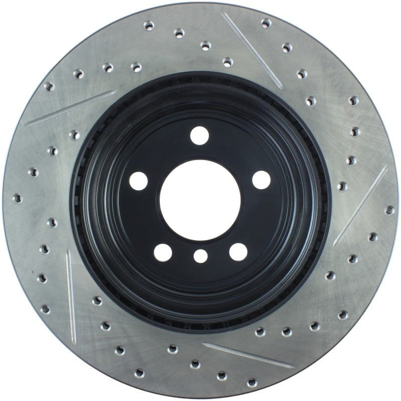 Stoptech 127.34141R StopTech 12-16 BMW 335i Slotted & Drilled Rear Right Rotor