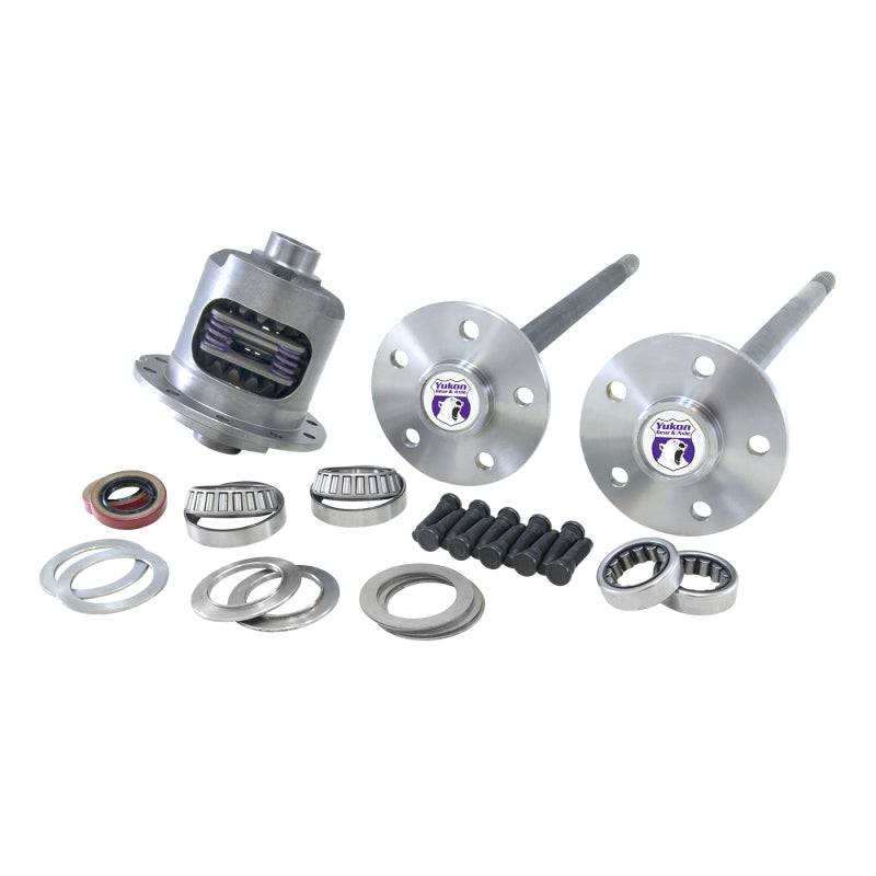Yukon Gear & Axle YA FMUST-3-31 Yukon Gear 94-98 Mustang Axle Kit / 31 Spline / 5 Lug Axles w/ Duragrip Positraction