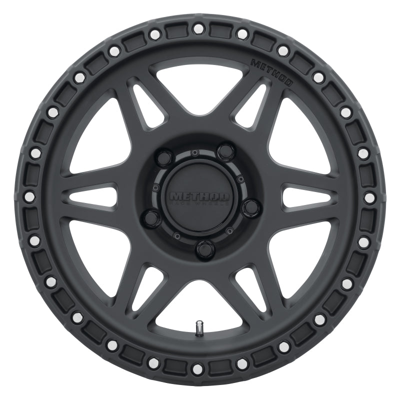 Method Wheels MR31278550500 Method MR312 17x8.5 0mm Offset 5x5 71.5mm CB Matte Black Wheel