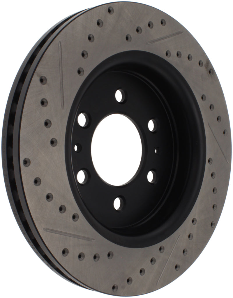 Stoptech 127.65119L StopTech Slotted & Drilled Sport Brake Rotor