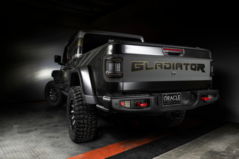 ORACLE Lighting 5882-504-T Oracle 2020+ Jeep Gladiator JT Flush Mount LED Tail Lights - Tinted Lens SEE WARRANTY