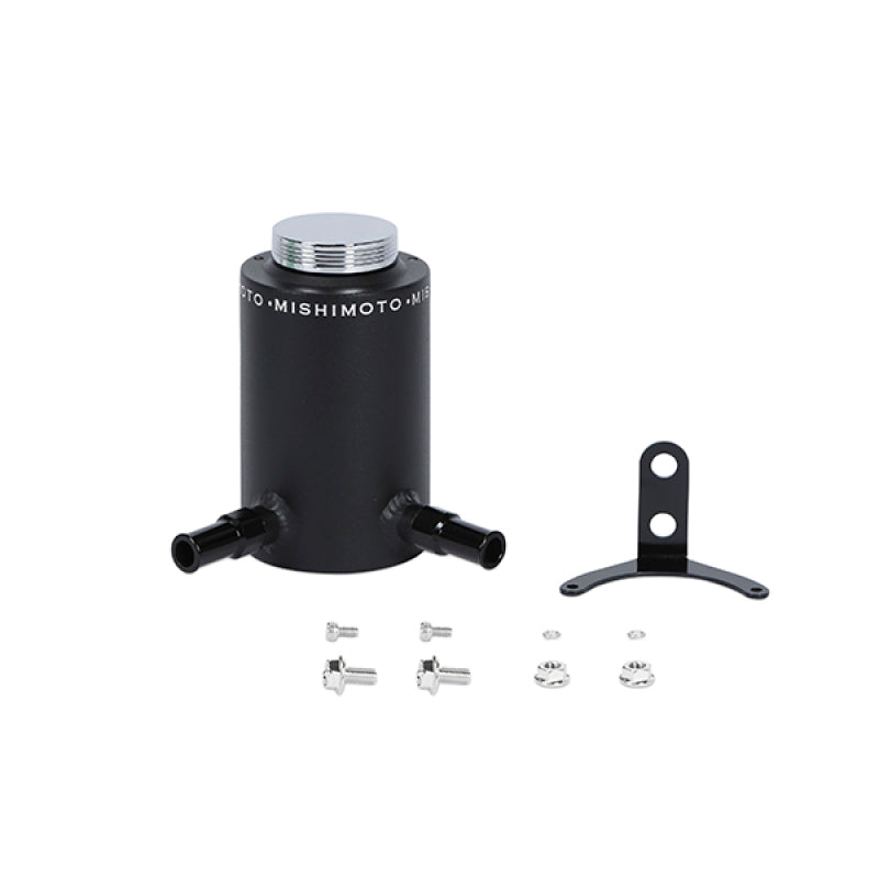 Mishimoto MMRT-PSAWBK Aluminum Power Steering Reservoir Tank - Wrinkle Black