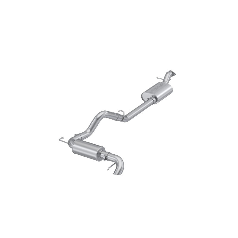 MBRP S5245AL 2021-2023 Ford Bronco 2.3L/2.7L Aluminized Steel 3in Cat-Back, Single High Clearance Rear Exit