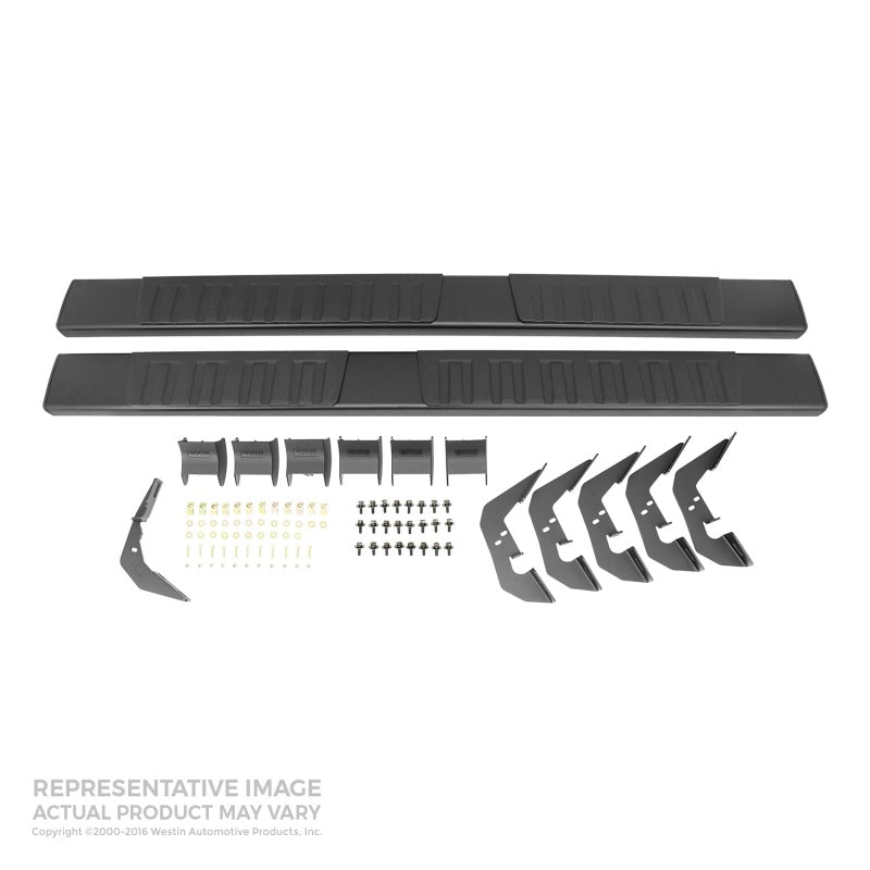 Westin 28-71095 2015-2018 Ford F-150 SuperCrew R7 Nerf Step Bars - Black