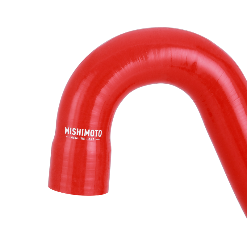 Mishimoto MMHOSE-MUS8-15LRD 2015+ Ford Mustang GT Silicone Lower Radiator Hose - Red