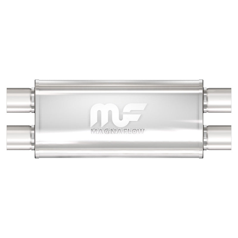 Magnaflow 12468 MagnaFlow Muffler Mag SS 18X5X8 2.5 D/D
