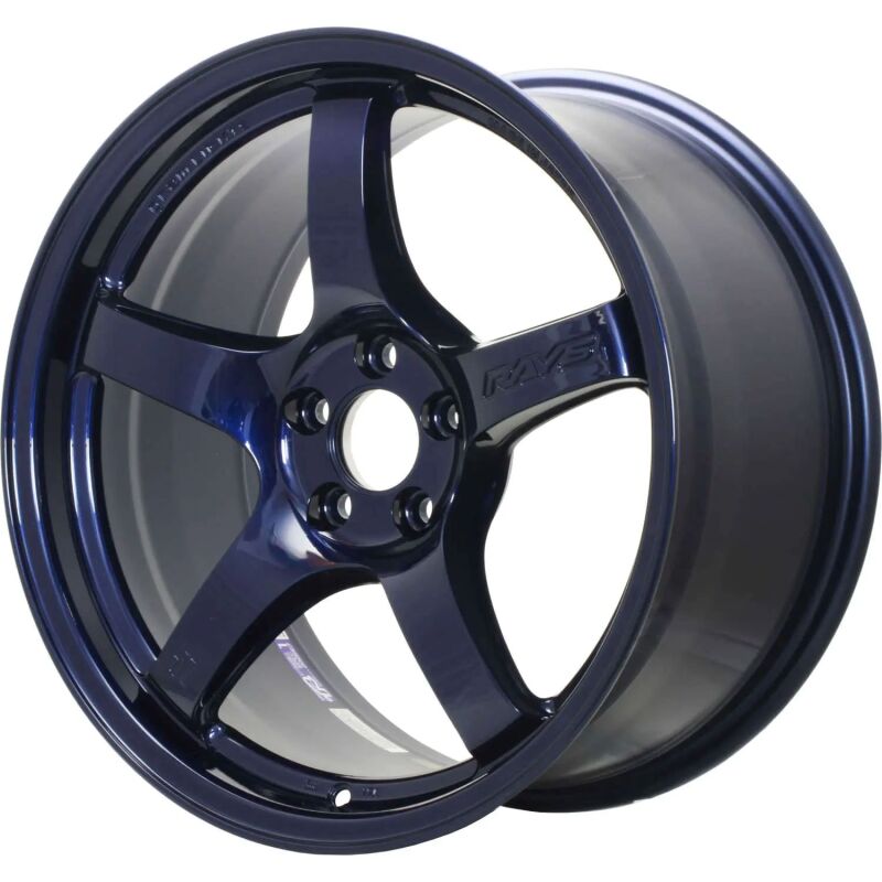 Gram Lights WGCRAC22EEBP 57CR 18x10.5 +22 5-114.3 Eternal Blue Pearl Wheel
