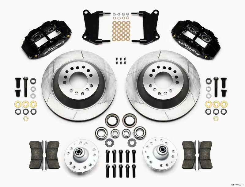 Wilwood 140-12271 Narrow Superlite 6R Front Hub & 1PC Rtr Kit 12.88in 67-69 Camaro 64-72 Nova Chevelle