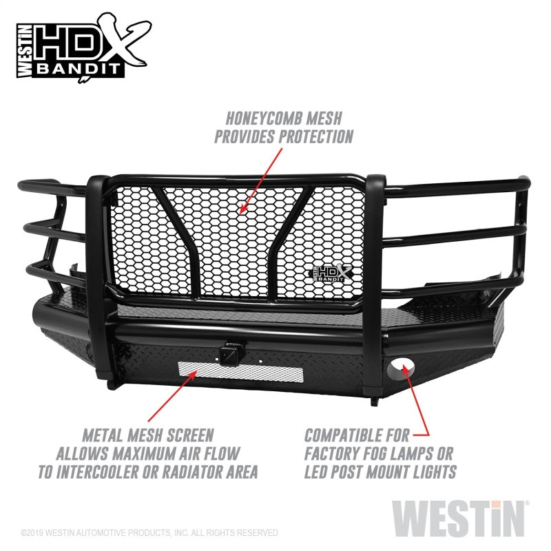 Westin 58-31115 /HDX Bandit 11-16 Ford F-250 / F-350 Front Bumper - Black