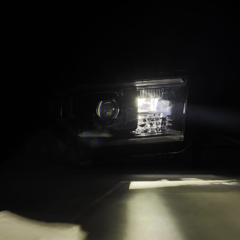 AlphaRex 880829 07-13 Toyota Tundra/08-17 Sequoia G2 PRO-Series Projector Headlights Black -NO Lvl Adjuster