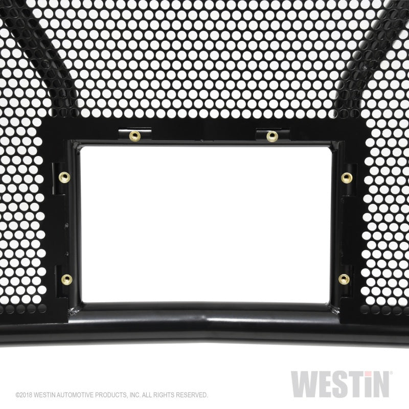 Westin 57-3945 17-19 Ford F-250/350 w/ Front Camera HDX Grille Guard - Black