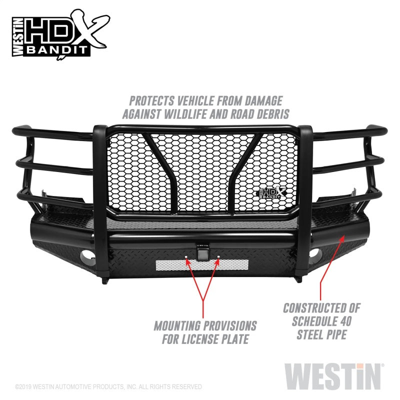 Westin 58-31115 /HDX Bandit 11-16 Ford F-250 / F-350 Front Bumper - Black