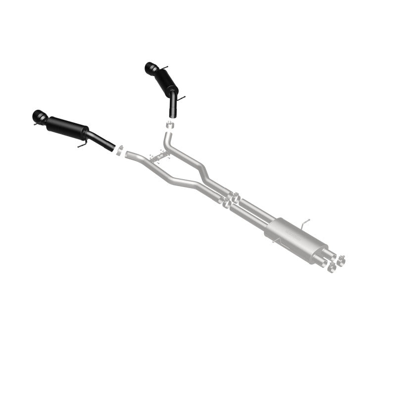 Magnaflow 19123 MagnaFlow Cat-Back 15-16 Land Rover Ranger Rover V6 SS 2.5in Dual Split Rear Exit 4.5in Black Tips