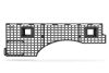 Addictive Desert Designs AC1903201NA ADD 2021+ Ford F150 Bed Side Molle Panels - Driver Side Full Set