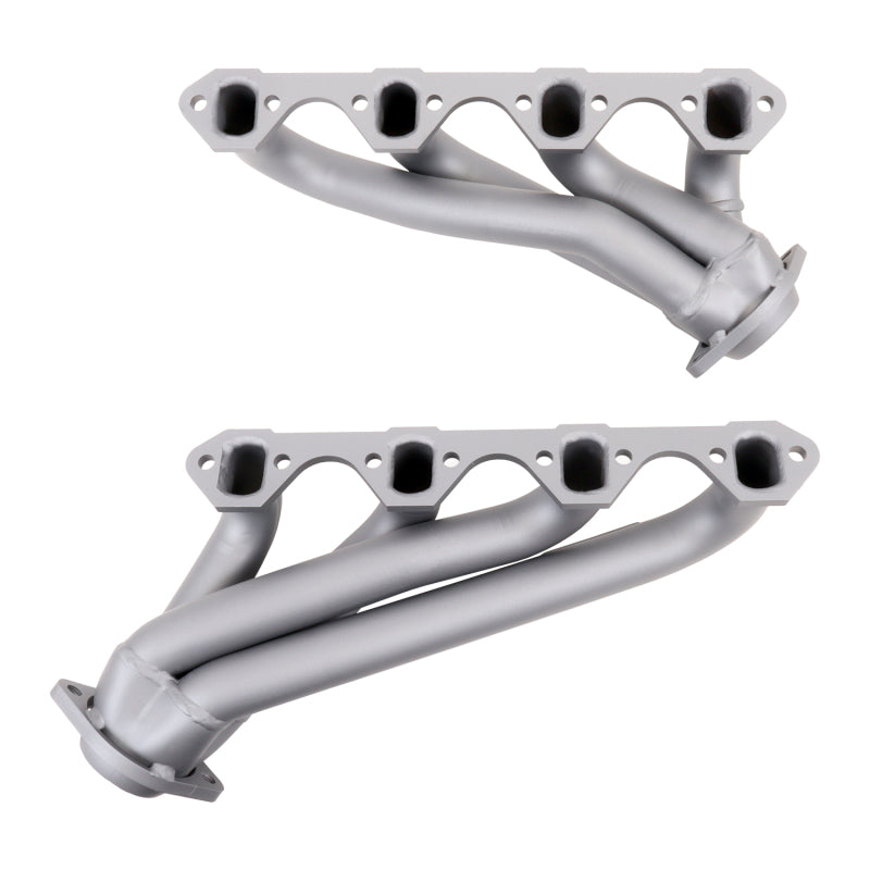 BBK 1511 79-93 Mustang 351 Swap Shorty Unequal Length Exhaust Headers - 1-5/8 Titanium Ceramic