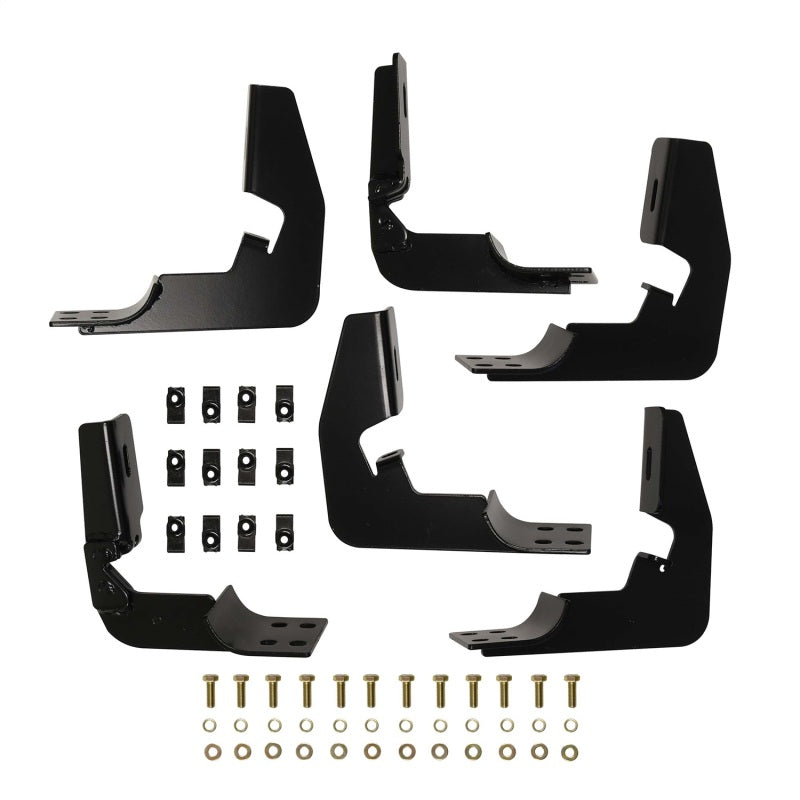 Westin 22-2015 2014-2018 Chevy Silverado 1500 Dbl/Crew Cab Premier Oval Nerf Step Bar Mount Kit - Black