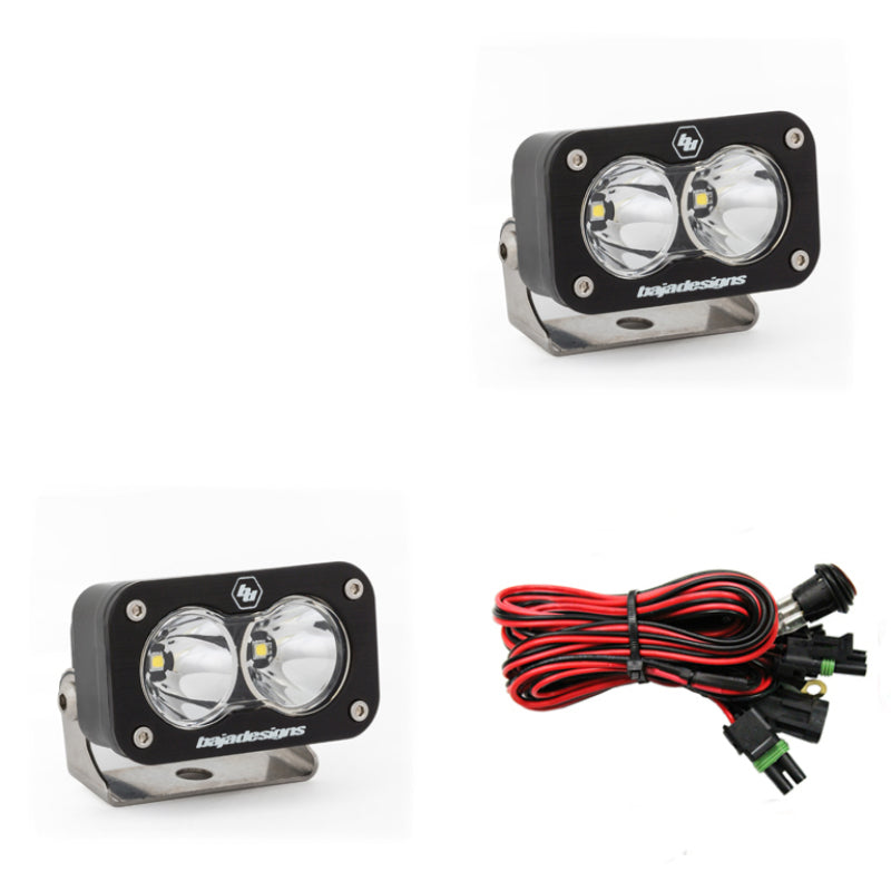 Baja Designs 547806 S2 Sport Work/Scene Pattern Pair LED Work Light - Clear