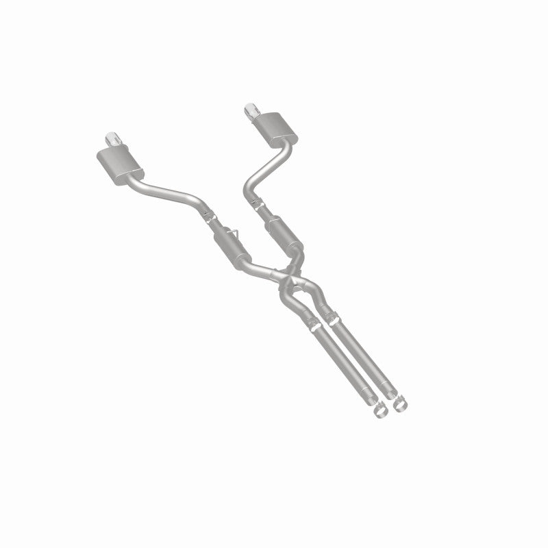 Magnaflow 15494 MagnaFlow 11-12 Dodge Charger SRT-8 Hemi Dual Split Rear Exit Stainless Cat-Back Performance Exhaust