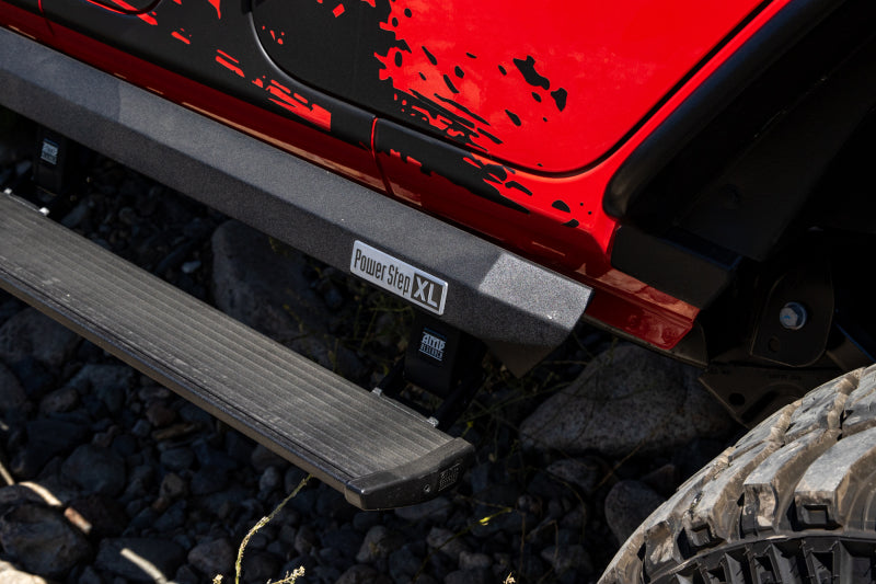 AMP Research 77121-01A 2007-2018 Jeep Wrangler (JK) 2 Door PowerStep XL - Black (Non Plug N Play)