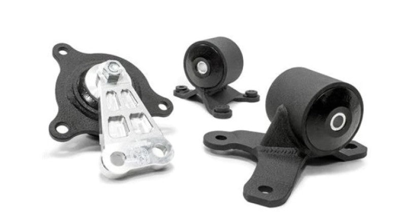 Innovative Mounts 90650-95A Innovative 02-05 Civic K-Series Black Steel Mounts 95A Bushings (Not K24 Trans)