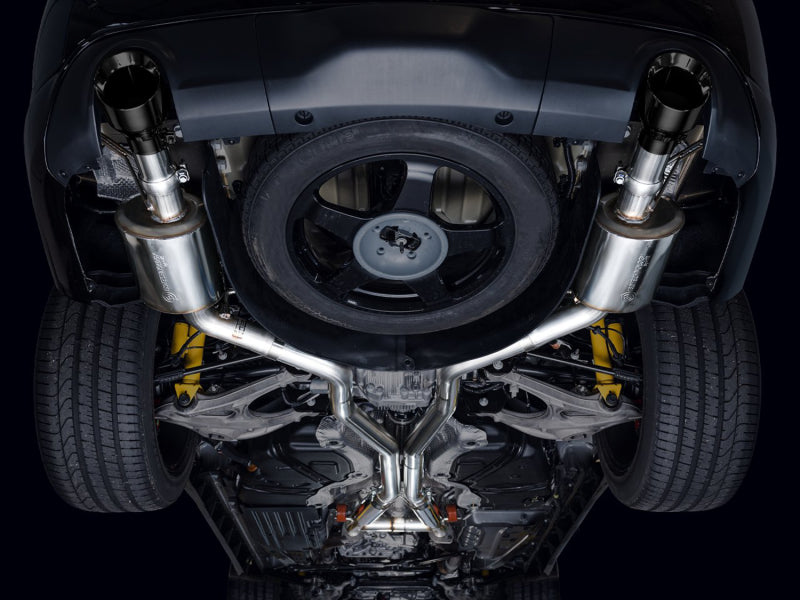 AWE Tuning 3015-33952 18-23 Dodge Durango SRT & Hellcat Touring Edition Exhaust - Diamond Black Tips
