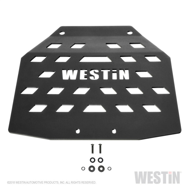 Westin 42-21085 /Snyper 18-21 Jeep Wrangler JL Transfer Case Skid Plate - Textured Black