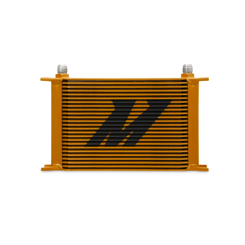 Mishimoto MMOC-25G Universal 25-Row Oil Cooler - Gold