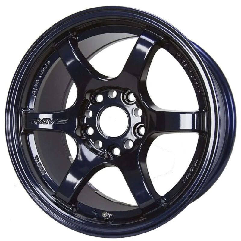 Gram Lights WGIQ38DNC 57DR 17x9.0 +38 5-100 Dark Blue Chrome Wheel MOQ 20