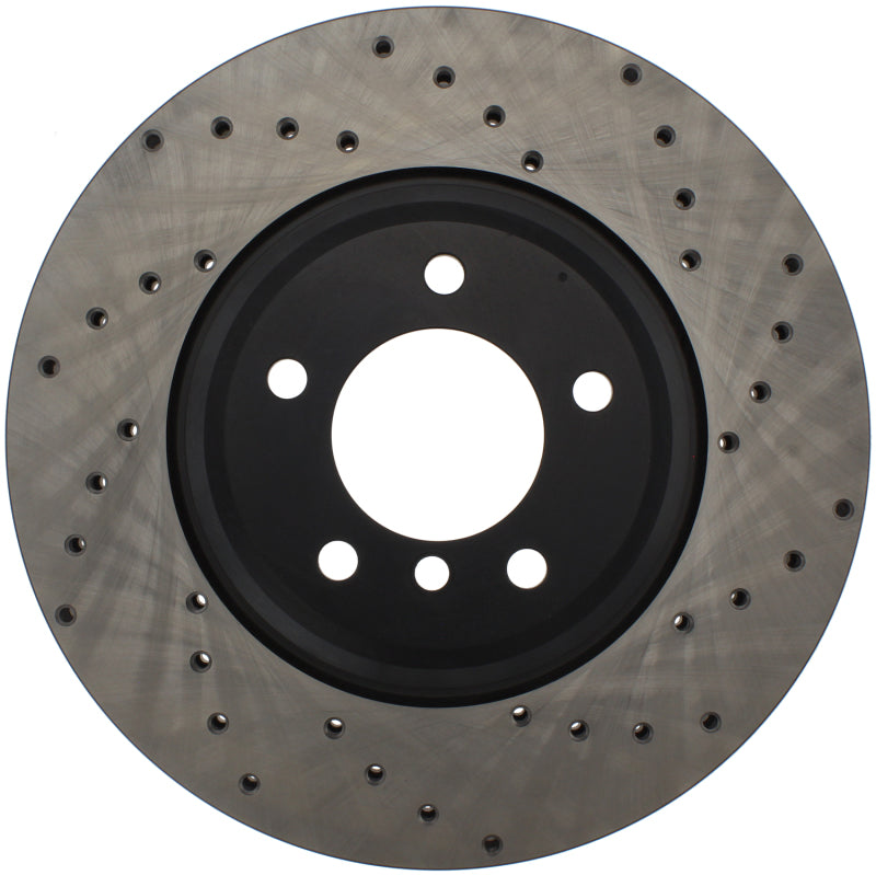 Stoptech 128.34093L StopTech 07-10 BMW 335i Cross Drilled Left Front Rotor