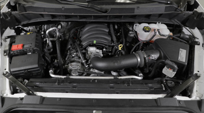 K&N Engineering 63-3116 K&N 19-20 Chevrolet Silverado V6-4.3L AirCharger Performance Intake Kit