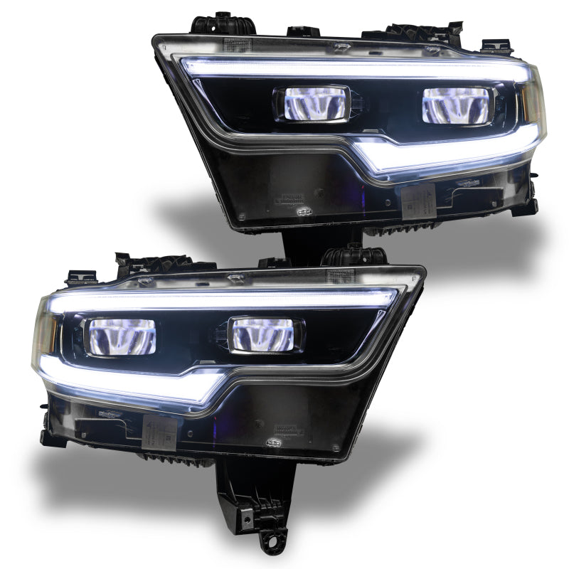 ORACLE Lighting 1456-334 Oracle 19-21 RAM 1500 RGB Headlight Demon Eye Kit - LED Projector - w/o Controller SEE WARRANTY