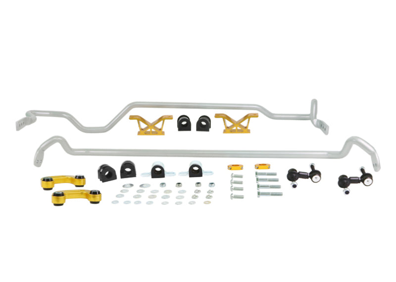 Whiteline BSK007M 02-07 Subaru Impreza WRX Front & Rear Sway Bar Kit 24mm w/Mounts
