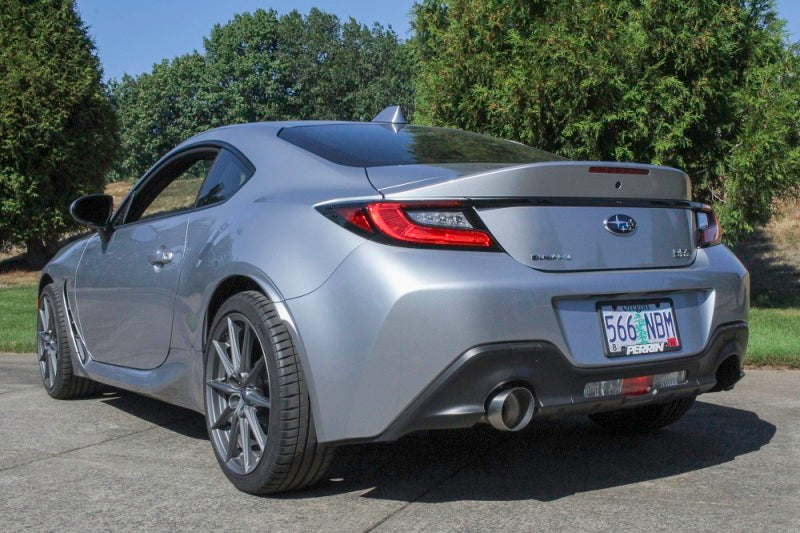 Perrin Performance PSP-EXT-368BR PERRIN 22-25 Subaru BRZ / Toyota GR86 Axle Back Exhaust SS (Single Side Exit w/Helmholtz Chamber)