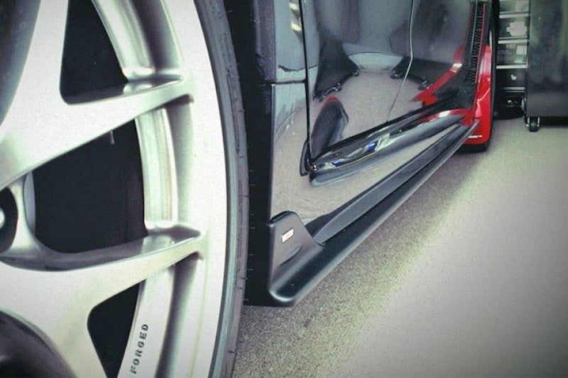 Rally Armor MF32-UR-BLK/RD 15-21 Subaru WRX/STI (Sedan ONLY) Black UR Mud Flap w/ Red Logo