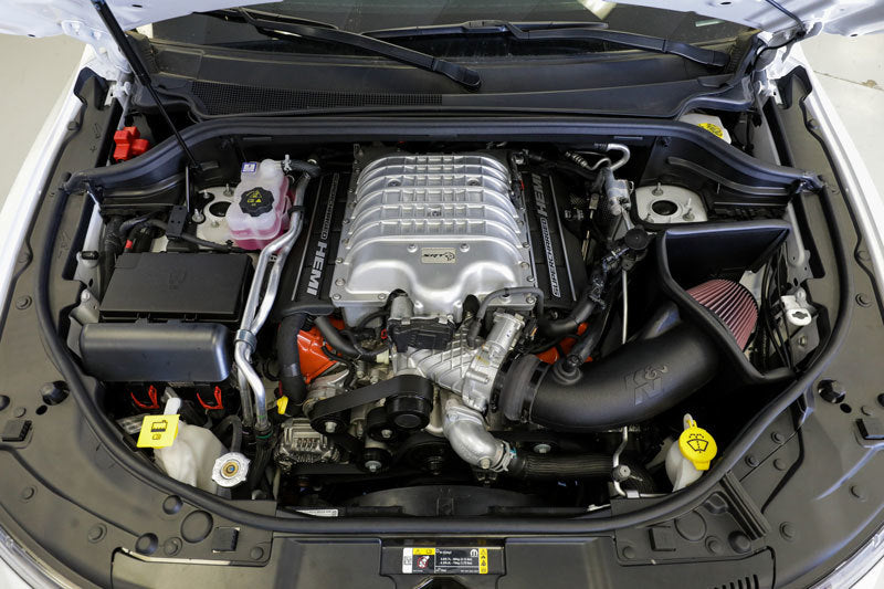 K&N Engineering 63-1579 K&N 18-19 Jeep Grand Cherokee Trackhawk V8-6.2L F/I AirCharger Performance Intake