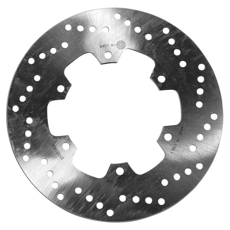 Brembo OE 68B40791 00-03 Italjet Jupiter 250CC/03-20 Yamaha Teos 150CC 245x4mm Brake Disc - Front Fixed