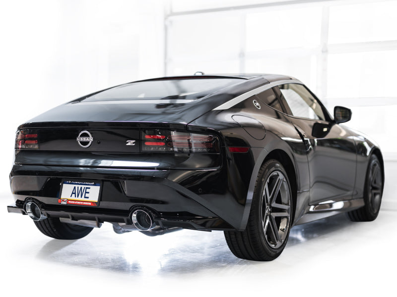 AWE Tuning 3020-32400 AWE 2023 Nissan Z RZ34 RWD Track Edition Catback Exhaust System w/ Chrome Silver Tips
