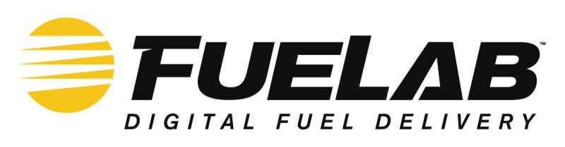 Fuelab 82831-1 828 In-Line Fuel Filter Long -6AN In/Out 6 Micron Fiberglass - Black