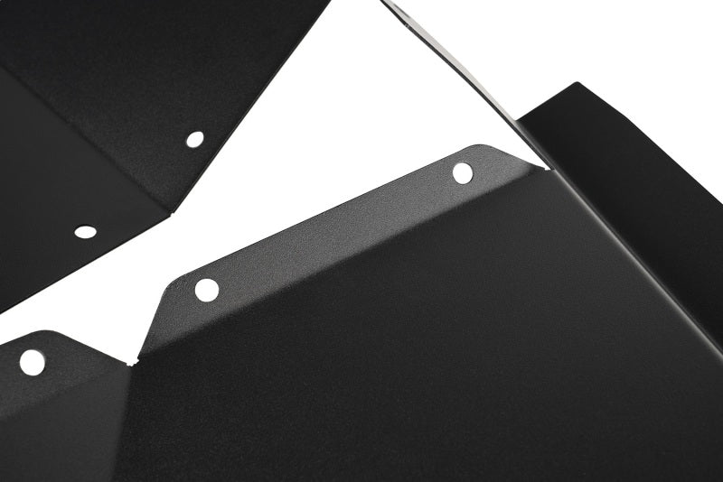 Rugged Ridge 11615.61 Inner Fender Liners Frnt Aluminum Black 18-20 Jeep Wrangler JL