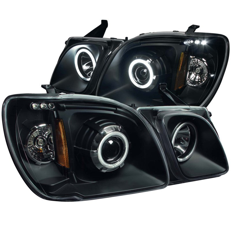 ANZO 111170 1998-2007 Lexus Lx470 Projector Headlights w/ Halo Black (CCFL)