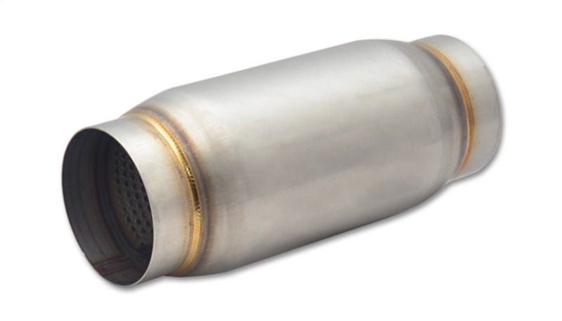 Vibrant 1796 SS Race Muffler 3.5in inlet/outlet x 9in long