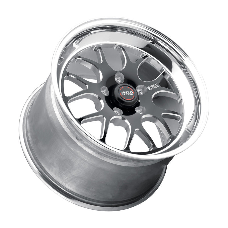 Weld 77HB7075N47A RT-S S77 17X7.5 / 5X120mm BP / 4.7in Backspace Black Wheel (High Pad) - Non-Beadlock