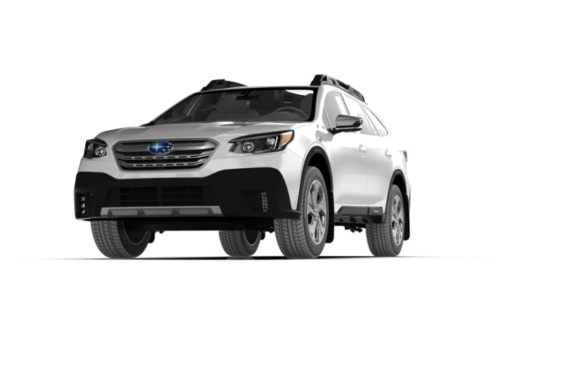 Rally Armor MF66-UR-BLK/GRY 20-22 Subaru Outback Black UR Mud Flap w/ Grey Logo