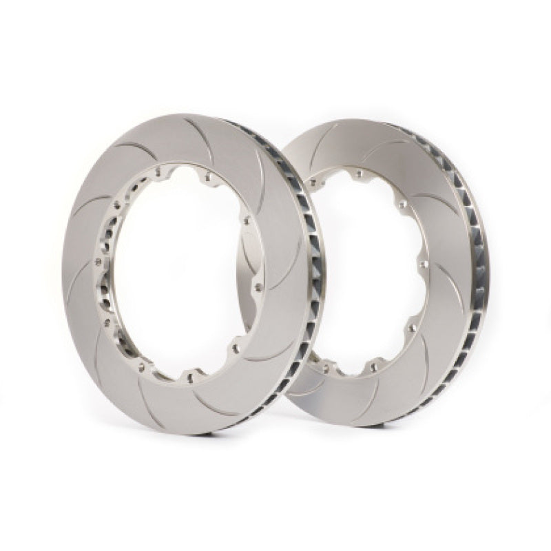 GiroDisc D1-370 Porsche 991 Cup/GT4 Clubsport Slotted Front Rings (For PFC/Porsche Hats)