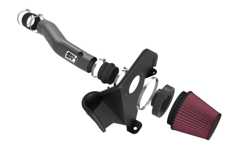 K&N Engineering 77-1587KC K&N 22-24 Jeep Grand Cherokee L/WL 3.6L V6 Performance Air Intake System