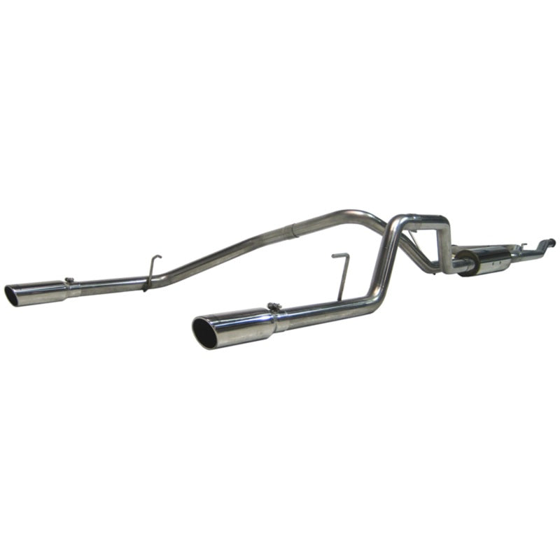MBRP S5402409 2004-2009 Nissan Titan 5.6L EC/CC Cat Back Dual Split Rear