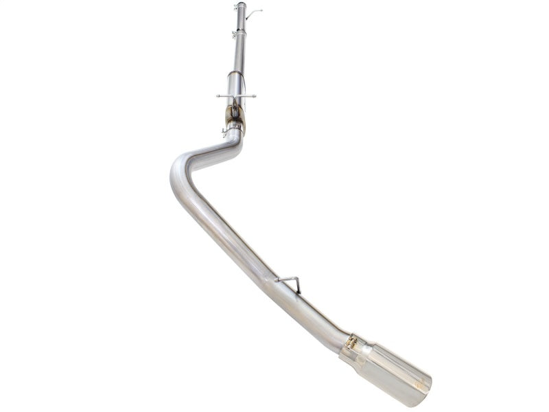 aFe 49-43076-P MACHForce XP Exhaust 3in-3.5in SS Single Side Ext CB w/ Polish Tip 99-04 Ford F-250 V8 5.4L/6.8L