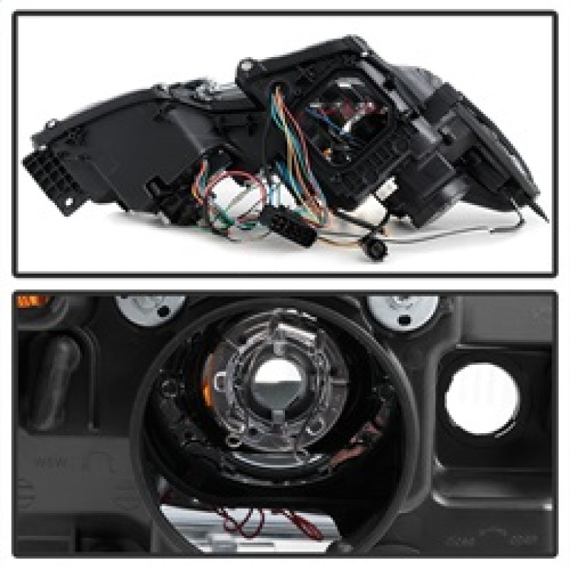 SPYDER 5082800 Spyder Lexus GS 300 / 350 / 450 06-11 Headlights - HID Model Only - Black PRO-YD-LG06-HID-DRL-BK