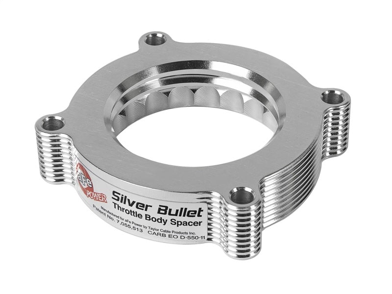 aFe 46-33011 Silver Bullet Throttle Body Spacers TBS Ford F-150 Raptor 10-12 V8-6.2L