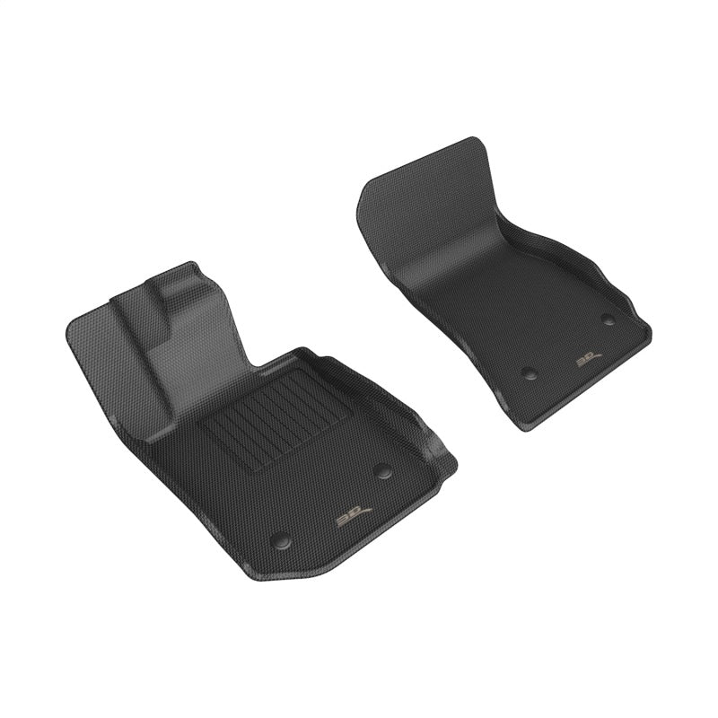 3D MAXpider L1BM12511509 22-23 BMW 2 Series Coupe A/T Only KAGU 1st Row Floor Mats - Black